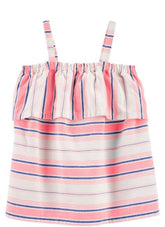 Striped Linen Tank